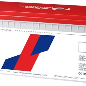 XIONGRUIHENG XRH 24V 280Ah LiFePO4 Lithium Battery, Built-in 200A BMS, 10 Years Lifetime, 4000+ Deep Cycle Battery, Perfect for RV, Solar, Marine, Home Energy Storage and Off-Grid Application